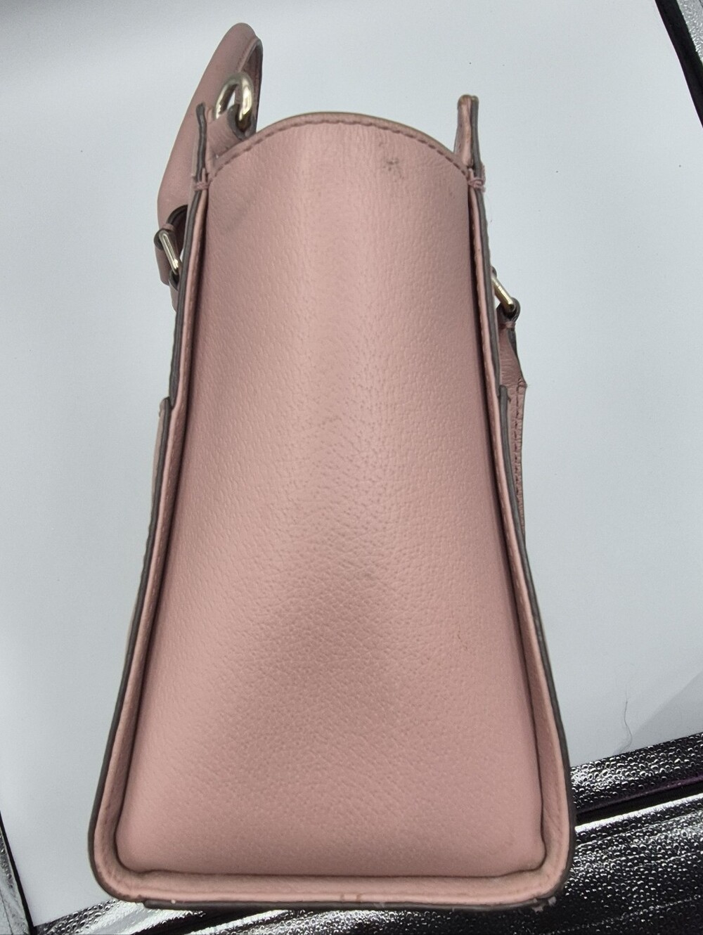 kate spade Blush Pink Leather Satchel - Picture 7 of 9